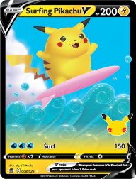 Surfing Pikachu V - Celebrations - 8/25