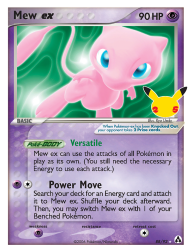 Mew ex - Celebrations: Classic Collection - 88/92