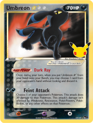 Umbreon ★ - Celebrations: Classic Collection - 17/17