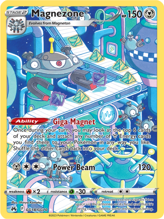 Magnezone - Crown Zenith Galarian Gallery - GG18/70