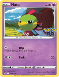 Natu - Pokemon GO - 32/78