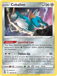 Cobalion - Silver Tempest - 126/195