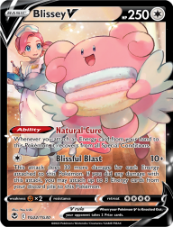 Blissey V - Silver Tempest Trainer Gallery - TG22/30
