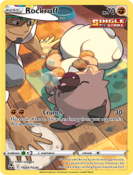 Rockruff - Silver Tempest Trainer Gallery - TG07/30