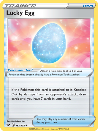 Lucky Egg - Sword & Shield - 167/202